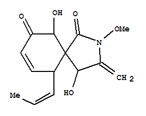 Structure of 123548-71-0